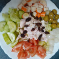 El cooksnap de Raquel cuando hizo Ensalada de pollo.