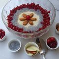 Nilu Rastogi's cooksnap of when they made Poha fruits mixed phirni.