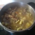 El cooksnap de Jose Ramon Royo cuando hizo Costillas de cerdo con patatas.