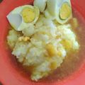 Cooksnap dari Tia Adiarjo untuk resep Bubur ayam kuah kuning