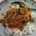 Cooksnap dari noor bakya untuk resep Tumis Usus Ayam Bumbu Kuning Super Pedes Ala2 Warung Makan