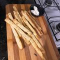 El cooksnap de Camila Breventano Lura cuando hizo Galletitas saladas con solo 2 ingredientes.