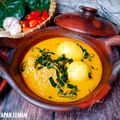 Cooksnap dari fransiska arie untuk resep Gulai Telur Daun Tapak Leman