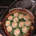 El cooksnap de patry cuando hizo Quiche de espinacas, jamón serrano y queso de cabra.