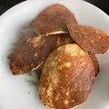 El cooksnap de Nadia Canepa franco cuando hizo Pancakes de avena y plátano.