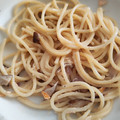 El cooksnap de Juan Carlos cuando hizo Pasta integral con salmón y setas.