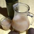 El cooksnap de Myriam Tapia O cuando hizo Ponche de chirimoya.