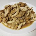 El cooksnap de Nanniov cuando hizo Pollo con champiñones en salsa de soja.