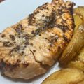 El cooksnap de @tesa.cuina cuando hizo Salmón al horno, rápido.
