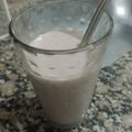 El cooksnap de Karen Saxs cuando hizo 🍓🍌Smoothie de frutillas y banana 🍌🍓.