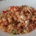 El cooksnap de Niña Voladora cuando hizo Ensalada de garbanzos.