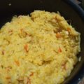 El cooksnap de Gabi Napoli cuando hizo Arroz amarillo (Sin azafrán).