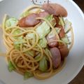 ＊saochan＊'s cooksnap of when they made ☆きゃべつとウインナーのパスタ☆.