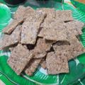 El cooksnap de Karina cuando hizo ⚡Crackers integrales con avena y semillas ⚡ Crocantes e irresistibles ⚡.