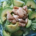 Cooksnap của Ruby Nguyen khi họ làm theo món Xà lách bơ cá hồi