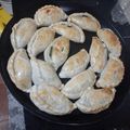 El cooksnap de Jessica Molina cuando hizo Empanadas de espinaca, salsa blanca y queso.