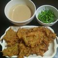 Cooksnap dari Nonke untuk resep Sambal kacang bala bala / bakwan