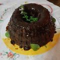 El cooksnap de Clau Mar cuando hizo Budín de chocolate a la mandarina.