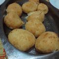 El cooksnap de Andrea Escudero cuando hizo 🥔Bombas de Papa🥔 (Relleno de Queso)🧀.