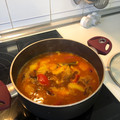 El cooksnap de Inés cuando hizo Costillas adobadas caseras con patatas.