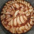 El cooksnap de Matias Campos cuando hizo Tarta de manzana.