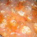 El cooksnap de La Roo Martinez cuando hizo Albóndigas con puré de papas.