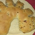 El cooksnap de Karen cuando hizo Rosca Salada con Crema Ácida.
