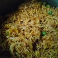 Sunena singh 's cooksnap of when they made Namkin jave.