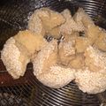 Cooksnap dari Umayah Sunardi untuk resep 🌰Onde-Onde Ketawa Simple Renyah Empuk🌰