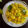Jasmin Motta _ #BeingMotta's cooksnap of when they made બટાકા પૌંઆ (Bataka Poha recipe in Gujarati).