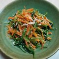 May 的 韓式小菜：涼拌芝麻香菠菜 cooksnap