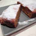 El cooksnap de "cocinar con jorgette" cuando hizo Budín de queso crema, manzana y  chocolate.