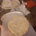 El cooksnap de Juli Sponton cuando hizo Medallón de pollo y semillas.