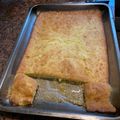 El cooksnap de Anna Chulepin cuando hizo Fainá de queso 😋🧀🤤.