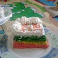 Cooksnap dari umi alzam untuk resep Bolu kukus pelangi