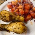 El cooksnap de Marina Oronoz cuando hizo Alitas de pollo al horno con salsa barbacoa.