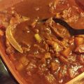 El cooksnap de Nereyda Vasquez cuando hizo Chuleta ahumada con papas en salsa roja.