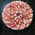 El cooksnap de Laura Vitale cuando hizo Tarta de frutillas con pastelera y crema chantilly.