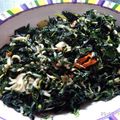 Cooksnap dari Amii PusPitasarii untuk resep Tumis daun singkong teri