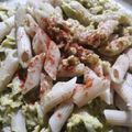 El cooksnap de Roberto Daniel Páez cuando hizo Fideos con palta.