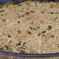 El cooksnap de Becky cuando hizo Crumble de manzanas y frutos del bosque al aroma de lima y jengibre.