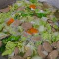 Cooksnap dari Ella nr untuk resep Tumis sawi putih bakso telur