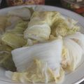 Cooksnap dari Yuli Nazliyani Siregar untuk resep Sawi Putih Gulung Isi Ayam Udang Tahu