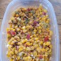 Johnnie brown's cooksnap of when they made Mexican street corn.