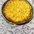 El cooksnap de abejita zumbona cuando hizo Tarta de manzana con crema pastelera.