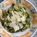 Gyöngyi 💇‍♀️ Cooksnap-ja, amikor elkészítette a(z) Spenótkrémes🥬 tagliatelle receptet.