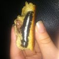 August Danielle Bice's cooksnap of when they made Oreo stuffed chocolate cookie.