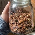 Genna's cooksnap of when they made Chocolate Coconut and Cashew Granola.