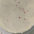 El cooksnap de Francisco Lenarduzzi cuando hizo Cheesecake de chocolate blanco y arándanos.