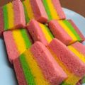 Cooksnap dari Windi's Kitchen untuk resep Rainbow cake kukus